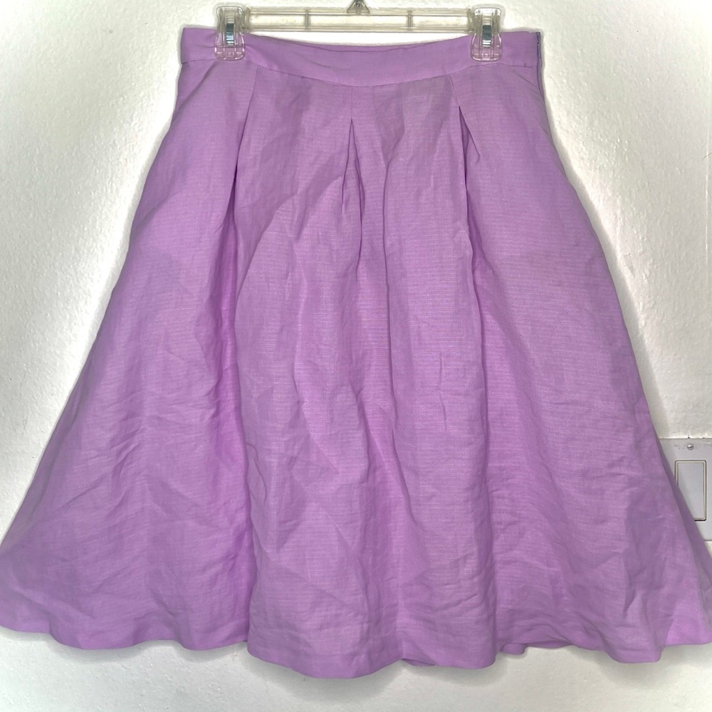 Zara Woman Lilac Skirt